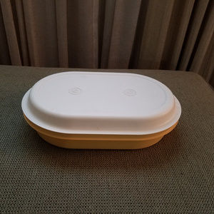 Tupperware oblong storage container